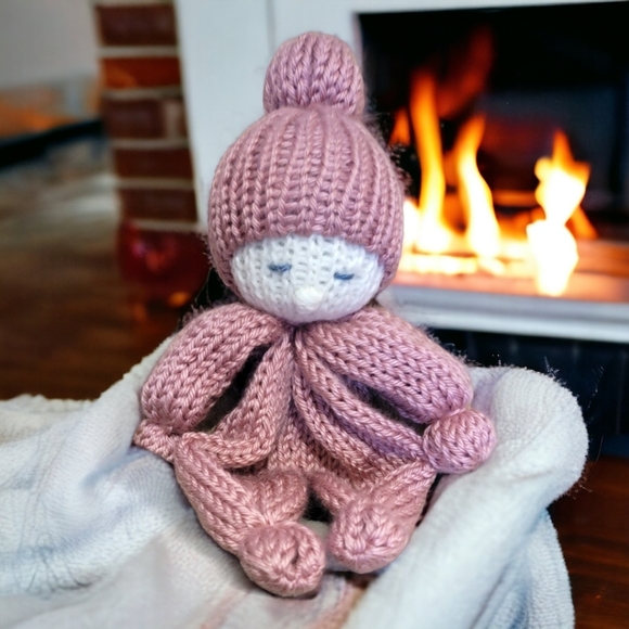 Toys Handmade Crochet Kindness Doll For Toddler Baby Children